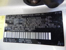 2006 Lexus RX330 Silver 3.3L AT 4WD #Z24581